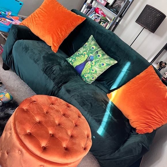 Velvet plush couch cover - Picture 4 of 5